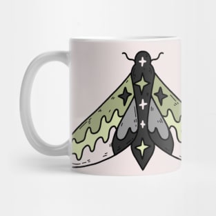 aromantic moth Mug